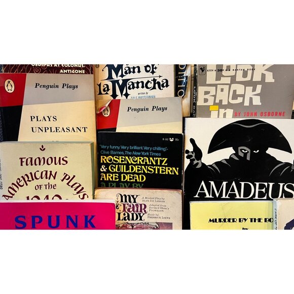 23 Vintage Classic Play Scripts & Anthologies, Hardcovers, Softcovers, Complete - Picture 6 of 9